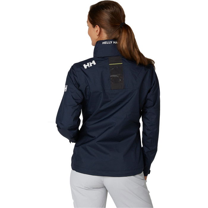 2024 Helly Hansen Womens Hooded Crew Mid Layer Jacket Navy 33891